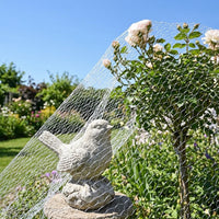 White Polyethylene Fruit Tree Netting, Garden Netting for Harvest Season, Bird Netting for Garden Protection, Plant Netting