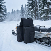ATVs Saddle Bag Zippered Mudguard Bag Drawstring for off-Roaders