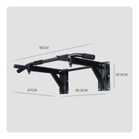 Wall Mounted Pull-up Bar Heavy Duty Home Gym Exercise Bar Striking Bag Hanger