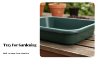 Repotting Tray Multifunctional Repotting Tray Versatile Soil Mixing Container for Home Gardeners, Balcony, Patio, Greenhouse
