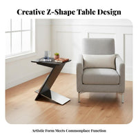 Z-Shaped Magazine Table Space-Saving Household Furniture Multi-Functional