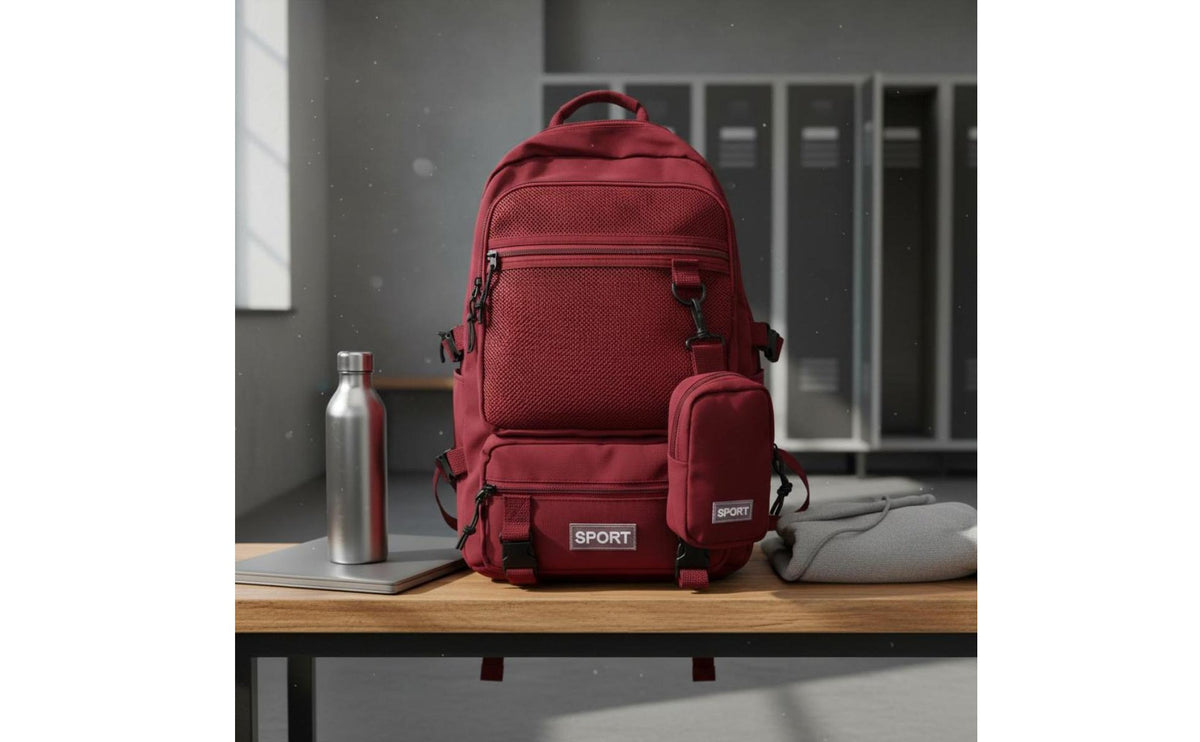 Unisex Laptop Backpack Laptop Backpack Hand Luggage Size Large Capacity Rucksack with Pouch for College Students, Commuters