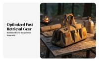 Transparent Mesh Utility Duffel