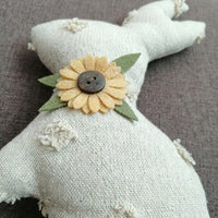 Farmhouse Easter Bunny Cute Design Spring Bunny Decor Soft & Soft Easter Bunny Decoration for Kids, Families, Table Centerpiece, Mantel, Bookshelf