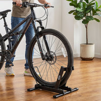 L-Shaped Bike Stand Stable Insert Bike Stand Easy to Assemble for Home Storage