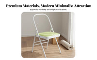 Foldable Mind-Body Practice Inversion Chair Heavy Duty Folding Mind-Body Practice Chair Sturdy Construction Handstand Training Tool Stable Design for Beginners, Seniors, Home Gym