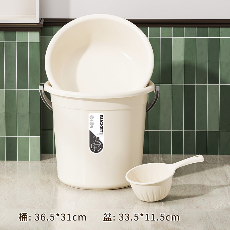 加厚塑料水桶脸盆多功能家用手提储水桶泡脚桶学生宿舍洗澡洗衣桶