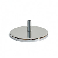 Suction Cup Mount with Adapter Chrome-Finished Hardware Slimline