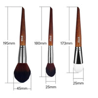 3 Pieces Model Dusting Brush Set Assorted Sizes Hobby Care Tools