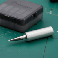 Tungsten Steel Pen Storage Box Panel Line Scriber Compact Case Panel Line Scribing Tool for Model Makers