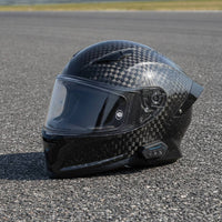 Full-Cover | Carbon-Fiber-Pattern, Aerodynamic, Full Face, for Daily Commuting