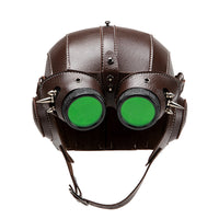Steampunk PU Flight Cap for Halloween Cosplay
