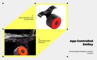 Smart Bike Rear Light, Brake Sensing, Waterproof, APP Control
