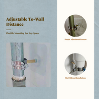 Stainless Steel Adjustable Secure Mount for Home