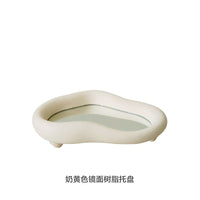 清仓处理 微瑕捡漏 法式艺术摆件桌面收纳香薰托盘装饰烛台