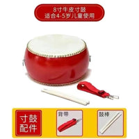 德国品质小鼓打鼓牛皮小孩儿童玩具鼓幼儿园大小鼓敲打鼓堂鼓锣鼓