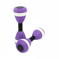 EVA Foam Water Dumbbells Environmentally Friendly Pool Dumbbells Ergonomic Water Exercise Floats Easy-to-Grip for Beginners