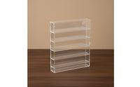 Acrylic Coin Cabinet Clear Wall-Mounted Coin Display Front-Opening