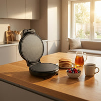 Cone Maker Non Cone Iron Double-Sided Pancake Griddle for Home Cooks, Cooks, Kitchen