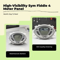 Waterproof Motorcycle Speedometer Odometer Gauge