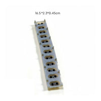 3 Pieces Long-Lasting Silicone Keyboard Contact Rubber Easy Installation Electronic Piano Contact Strip for Maintenance