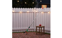 Extendable Fruit Picker with Telescopic Pole Adjustable Telescoping Fruit Picker Pole High-Reach Tool Manual for Orchardists, Gardeners, Orchard, Garden, Backyard
