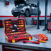29-Piece Insulated Tool Kit Automotive Tool Set Professional Hand Tools for Mechanics, Home-Improvers, Electrical Work, Roadside Emergencies