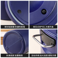 不锈钢商用保温桶大容量摆摊专用奶茶豆浆米饭提桶家用收纳密封桶