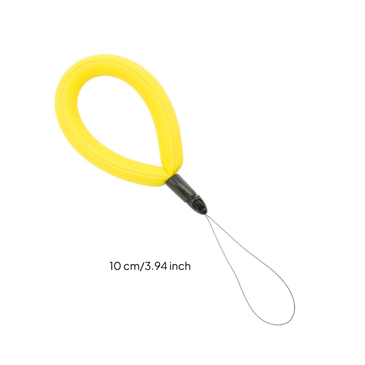 Cylindrical Wrist Lanyard with Buoyant Body High-Visibility Floating Wrist Lanyard Bright Visible for Boaters, Divers, Swimmers, Water Sports, Boating, Outdoor Activities, Diving