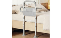 Bed Rail with Tabletop Padded Handrail Mobility Aid Non-Slip