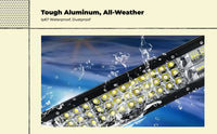 Waterproof flood bar for vehicles
