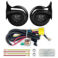 汽车蜗牛喇叭超响高低双音警鸣笛12v24V防水防潮摩托车通用电喇叭