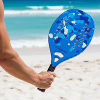 Carbon Fiber Beach Paddle Shock Absorption Seaside Paddle Sport Paddle High Stability for Outdoor, Vacation