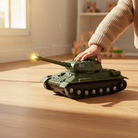 Toy Armored Vehicle Drop-Resistant Push-and-Glide Powered Armored Car Push-and-Glide Powered Toy Encourages Imaginative Play