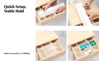 8 Pieces interconnectable Divider Set adjustableizable Layout for Craft Room, Students