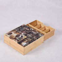 Tea Bag Storage Drawer Easy to Clean Tea Bag Organizer Box No Assembly Needed