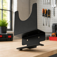 Angle Grinder Wall Bracket Matte Black Storage Hanger Compact for Workshop