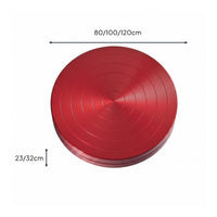 Ballet Turning Board Rotational Control Aluminum Alloy Turntable Compact Size