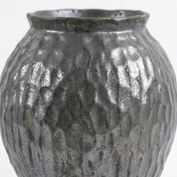 Wabi-Sabi Ceramic Vase, White Short Style