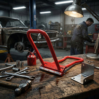 Seaming Bent Clinching Red-Coated for Workshops