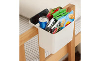 Bunk Bed Storage Organizer Space Saving Dorm Room Bedside Shelf Large Capacity