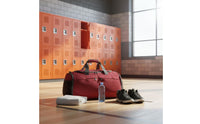 Waterproof Compartment Gym Bag Shoes Compartment Gym Duffel Bag Oxford Material Weekend Backpack