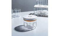 Bubble Removal Chamber 95 kPa Vacuum Chamber with Measuring Cups 2 L Transparent for Crafters, Resin Casting, Workshops