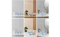 4 Pieces Miniature Cookie Tin Molded Miniature Tin with Lid Compact Dollhouse Storage Box for Collectors