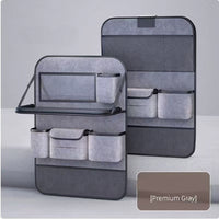 Car Seat Back Organizer with Folding Table