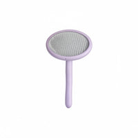 Slicker Brush Curved-Handle Grooming Brush Ergonomic for Cats, Pet Owners