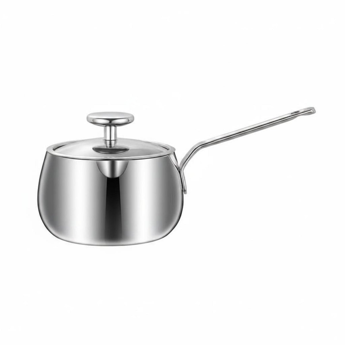 Infant Meal Pot Uncoated Stainless Steel Saucepot Induction Compatible Saucepan