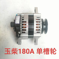 玉柴驻车空调发电机玉柴6L柳汽霸龙乘龙江淮大功率发电机28V180A