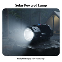 High Power Luminous Source Searchlight Long Range Light Projection High Power Handheld Searchlight Battery-Powered Luminous