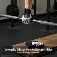 Training Gloves Wrist Support Strong Grip Wrist Support Training Gloves Thickened Palm Padding Fitness Accessory for Men, Weightlifters, Weightlifting